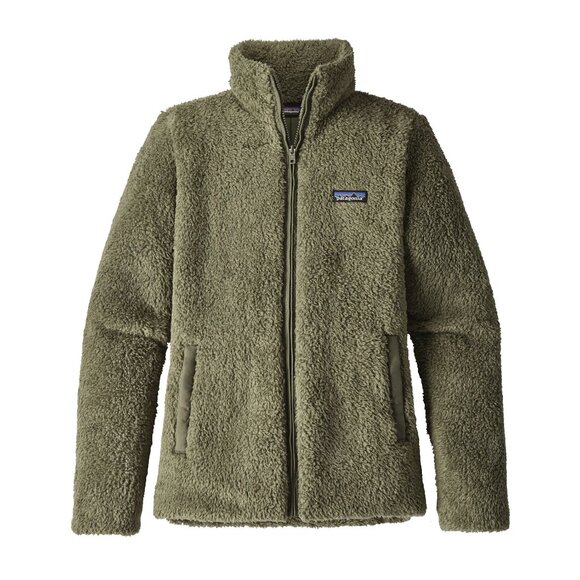 Patagonia Women's Green Teddy Jacket Sz Medium W's Los Gatos Jacket - Picture 1 of 5